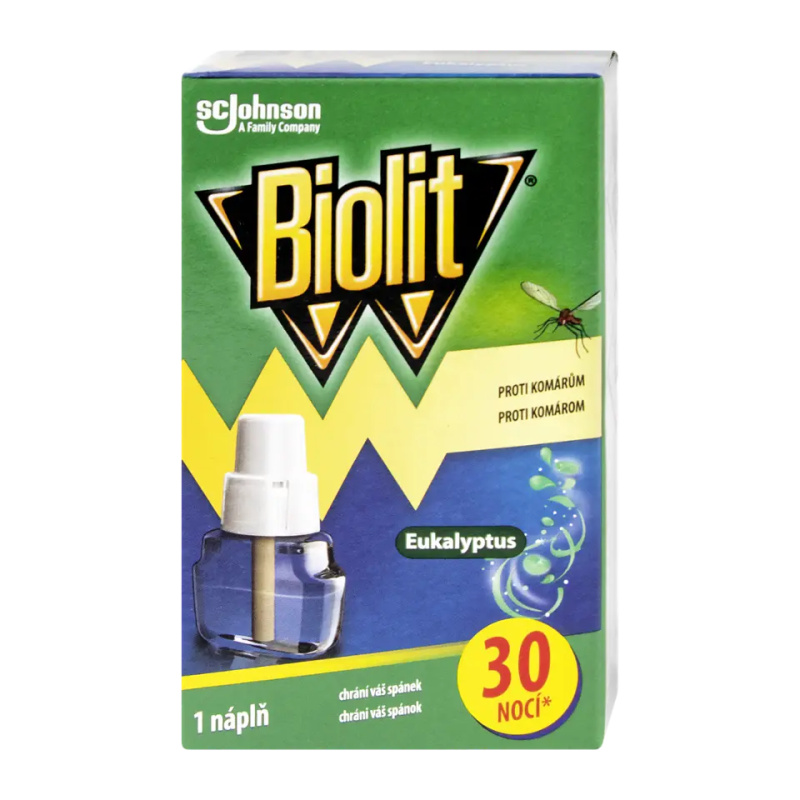 BIOLIT Eukalyptus Náhradní náplň do elektrického odpařovače 21 ml