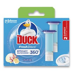Duck Fresh Discs - náhradní náplň - náplň vůně moře, 2 x 36 ml