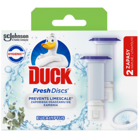 DUCK Fresh Discs Čistič WC Active Eucalyptus náplň 2 x 36 ml
