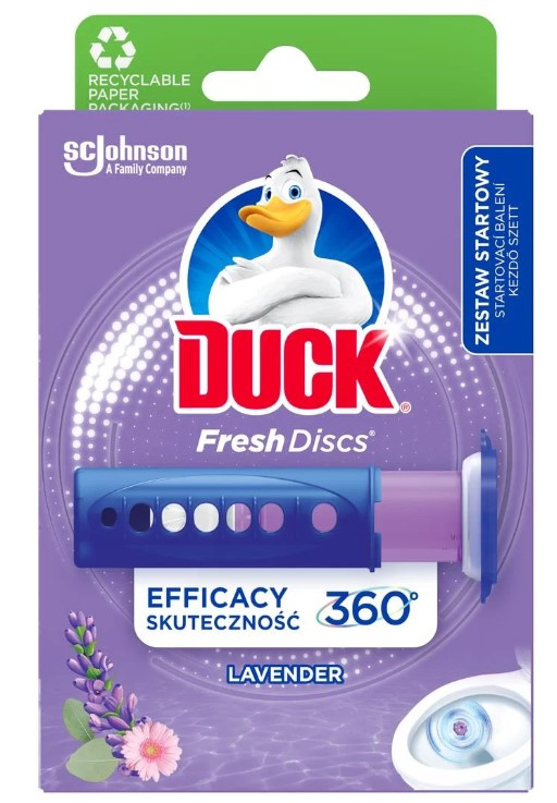 Duck Fresh Discs Lavender čistič WC
