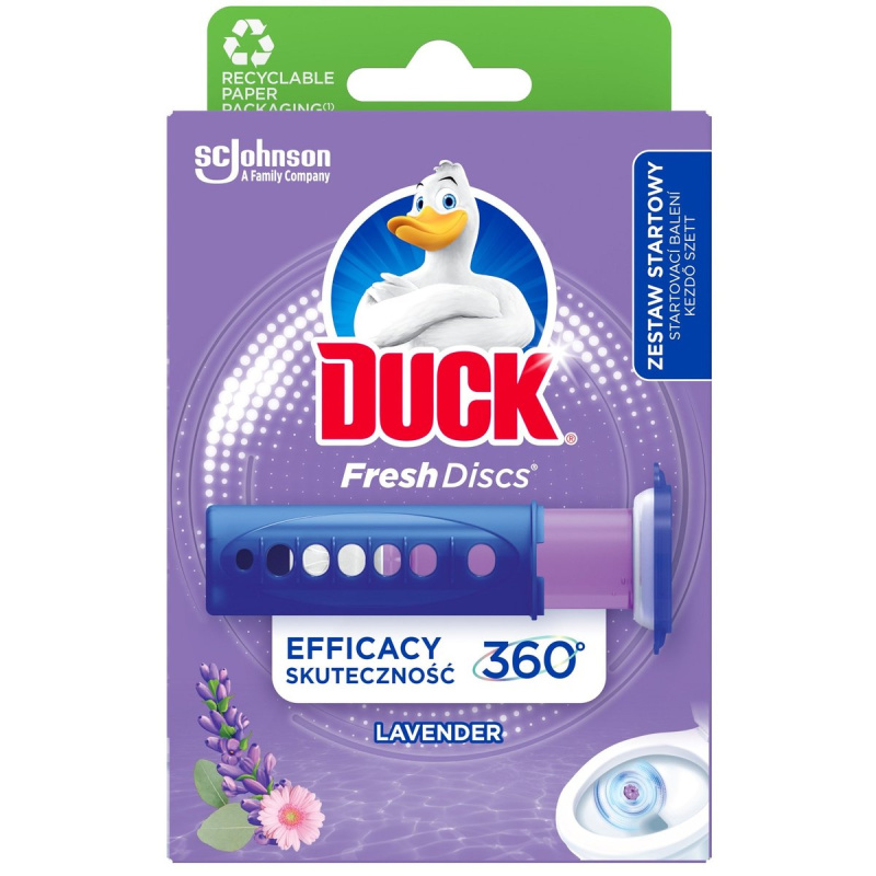 Duck Fresh Discs Lavender čistič WC