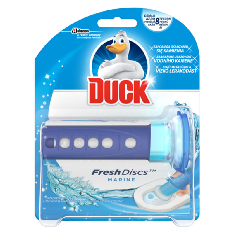 Duck Fresh Discs - čistič a osvěžovač WC - vůně moře, 36 ml