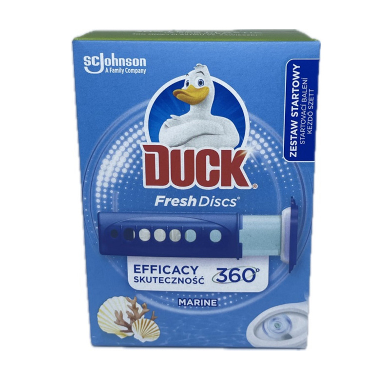 Duck Fresh Discs - čistič a osvěžovač WC - vůně moře, 36 ml