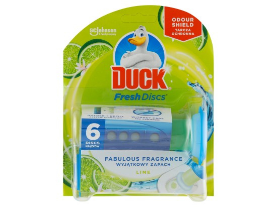 Duck Fresh Discs - čistič a osvěžovač WC - limetka, 36 ml