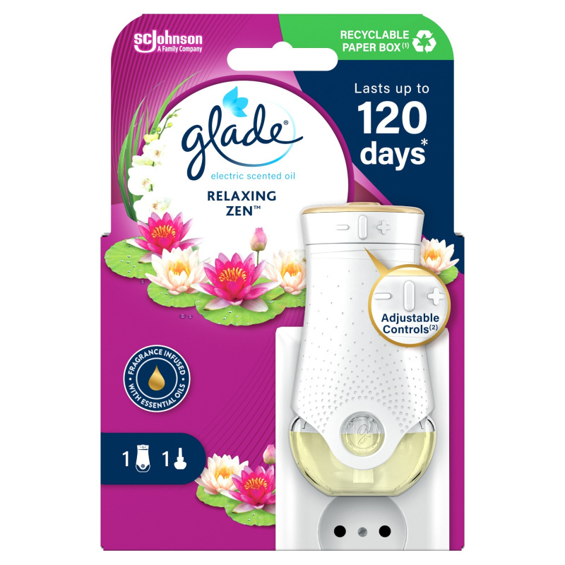 GLADE Relaxing Zen elektrický osvěžovač vzduchu 20 ml