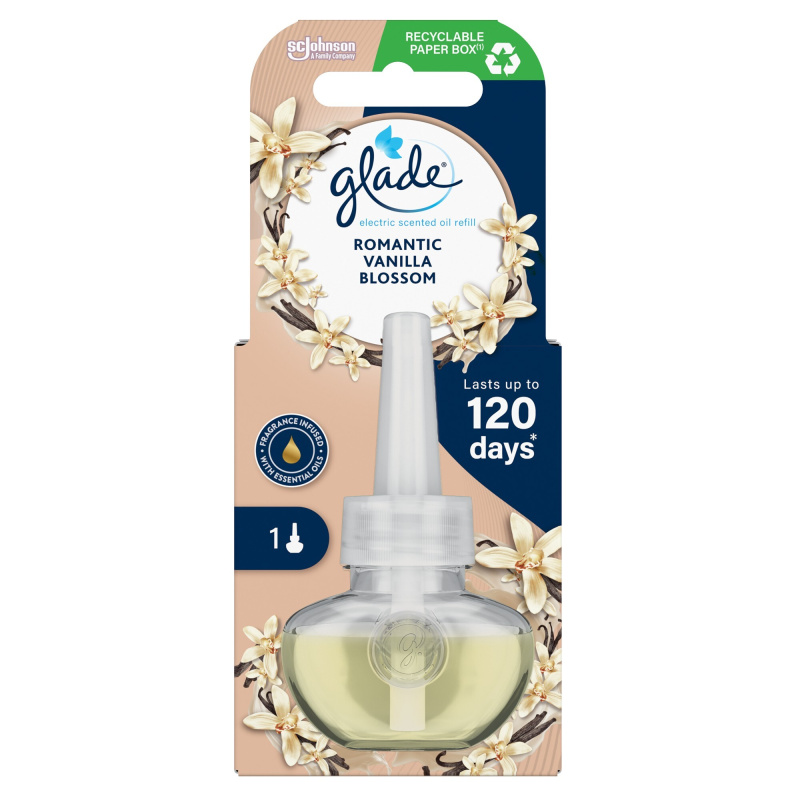 GLADE Romantic Vanilla Blossom náplň do elektrického difuzéru 20 ml
