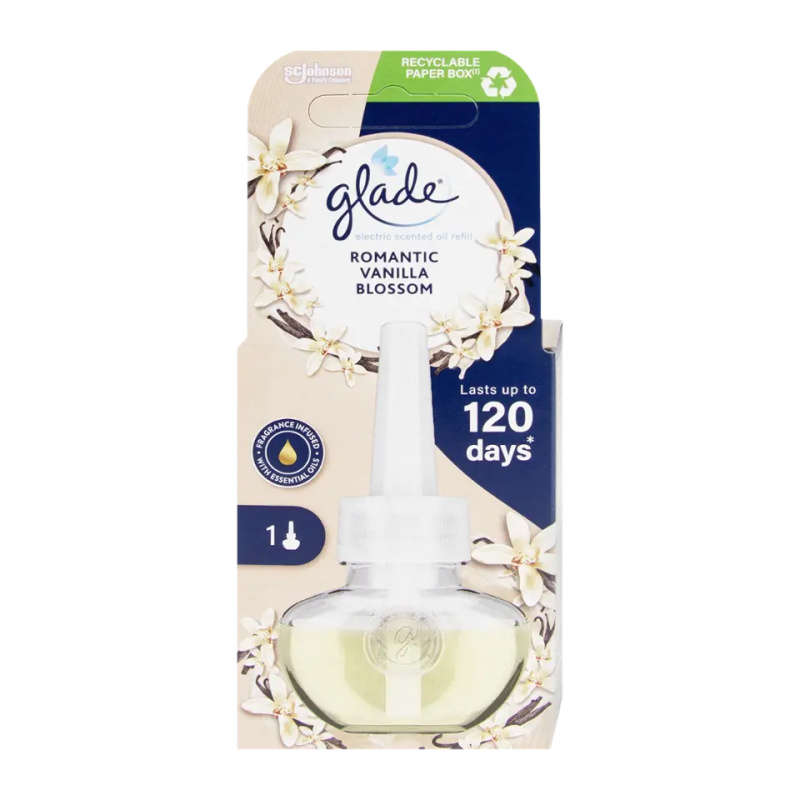 GLADE Romantic Vanilla Blossom náplň do elektrického difuzéru 20 ml