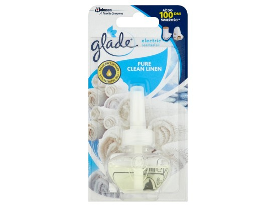 GLADE Pure Clean Linen náplň do elektrického difuzéru 20 ml