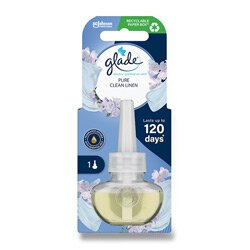 GLADE Pure Clean Linen náplň do elektrického difuzéru 20 ml