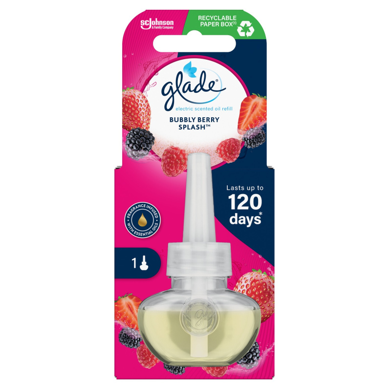 GLADE Bubbly Berry Splash náplň do elektrického difuzéru 20 ml