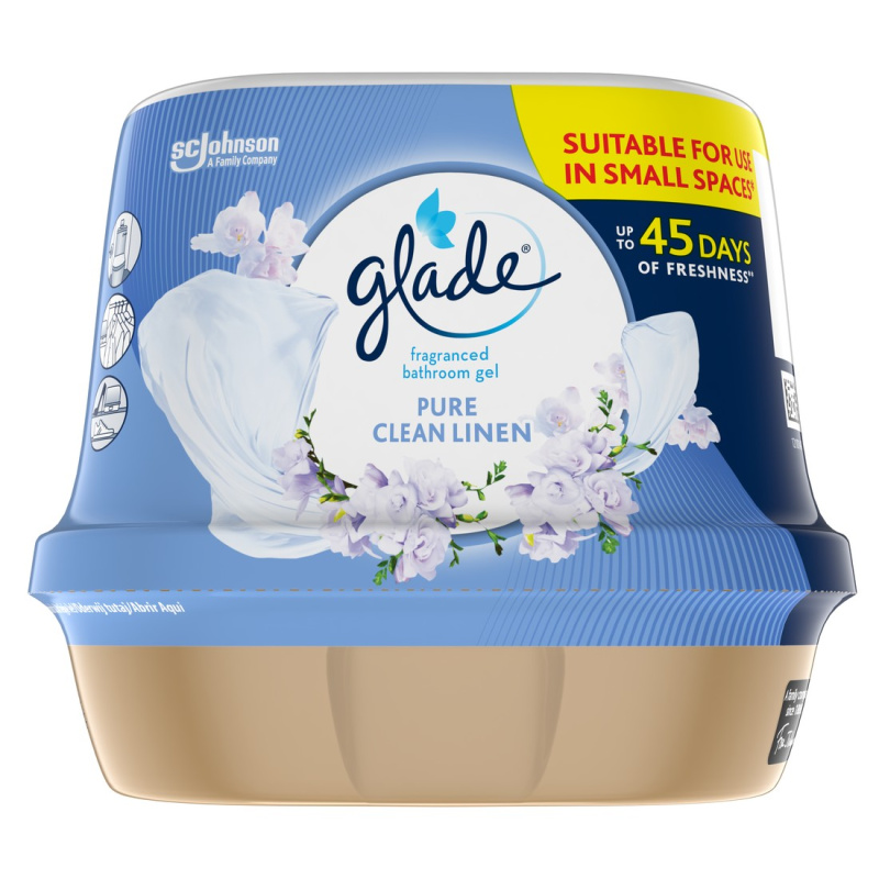 Glade - vonný gel - Pure Clean Linen