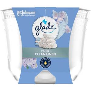 Glade svíčka 204g Clean Linen