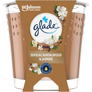 Glade svíčka 112g Sandalwood & Jasmine