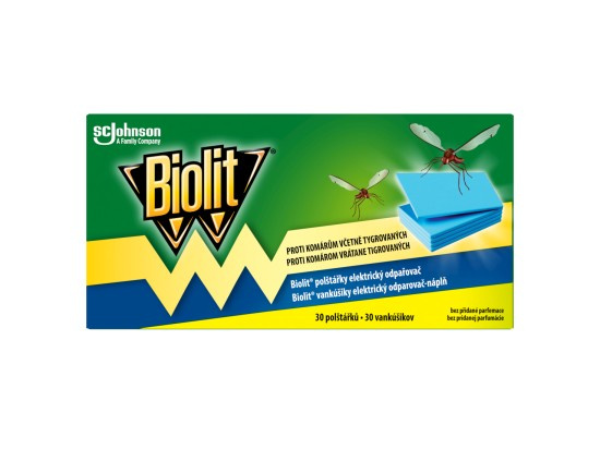 Biolit náhradní polštářky do elektrického odpařovače 30 ks