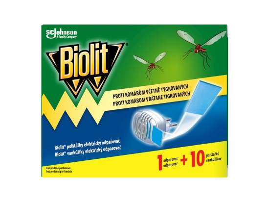 Biolit® Elektrický odpařovač + suchá náplň 10 ks