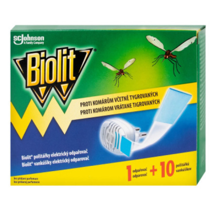 Biolit® Elektrický odpařovač + suchá náplň 10 ks