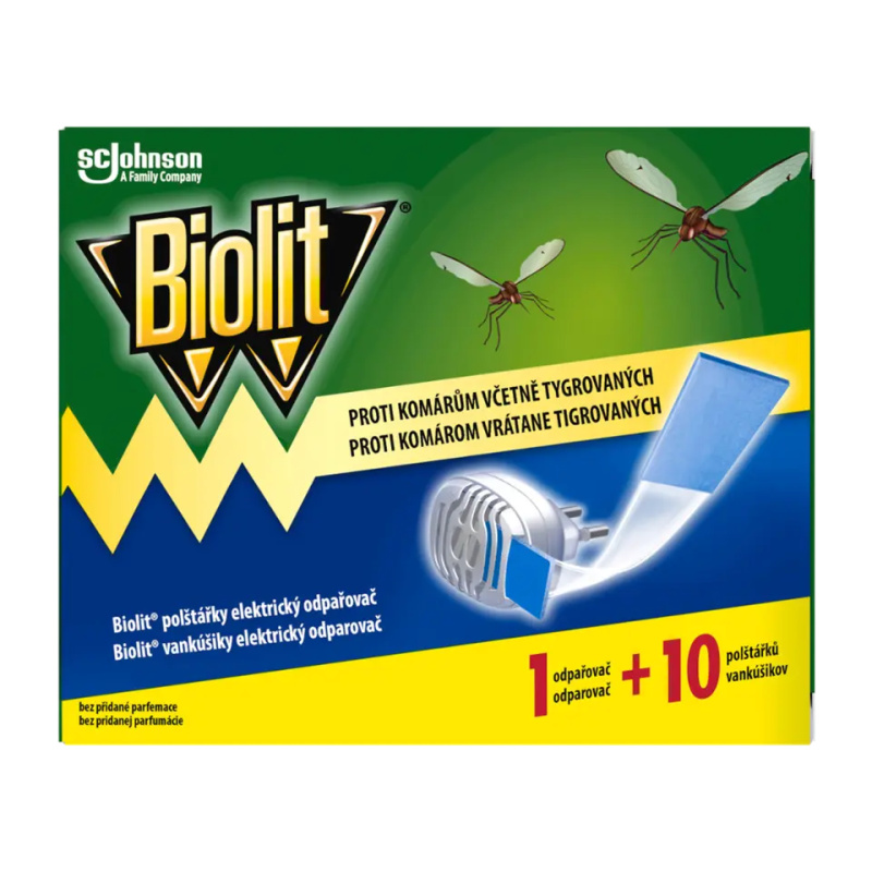 Biolit® Elektrický odpařovač + suchá náplň 10 ks