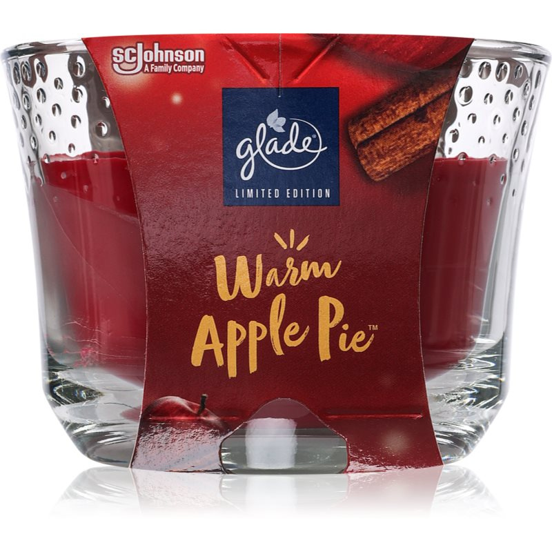 GLADE Warm Apple Pie vonná svíčka 204 g