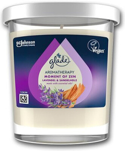 GLADE Aromatherapy Moment of Zen vonná svíčka 170 g