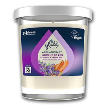 GLADE Aromatherapy Moment of Zen vonná svíčka 170 g