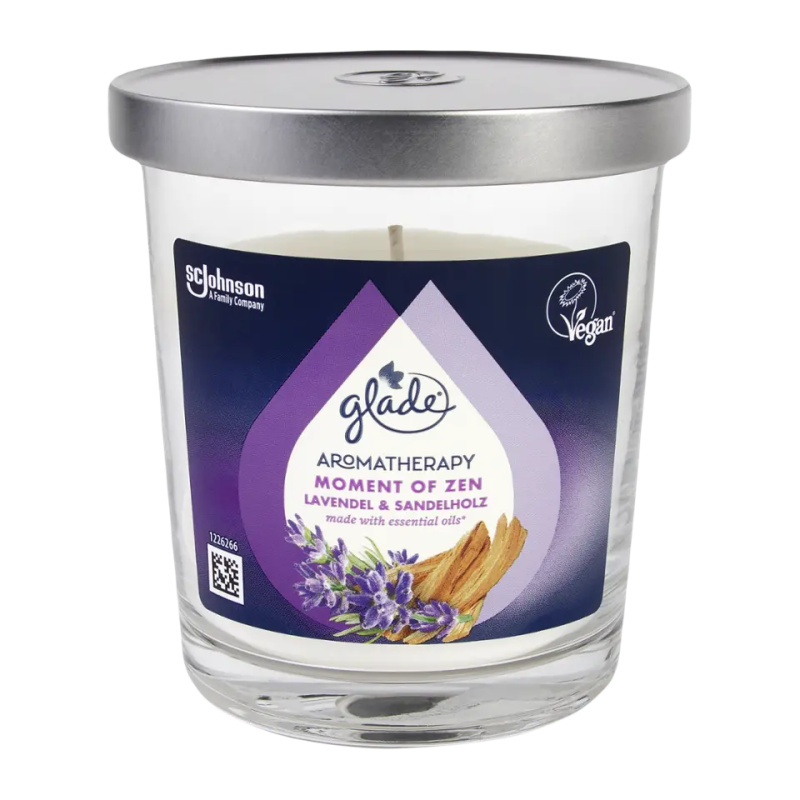 GLADE Aromatherapy Moment of Zen vonná svíčka 170 g