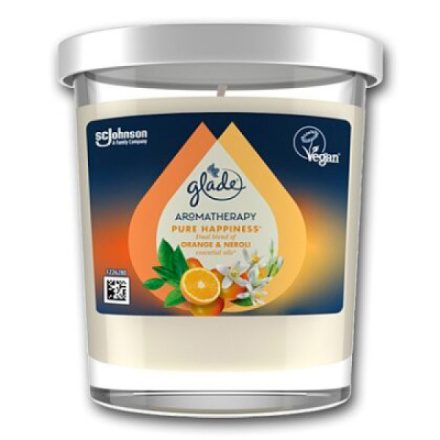 GLADE Aromatherapy Pure Happiness vonná svíčka 170 g