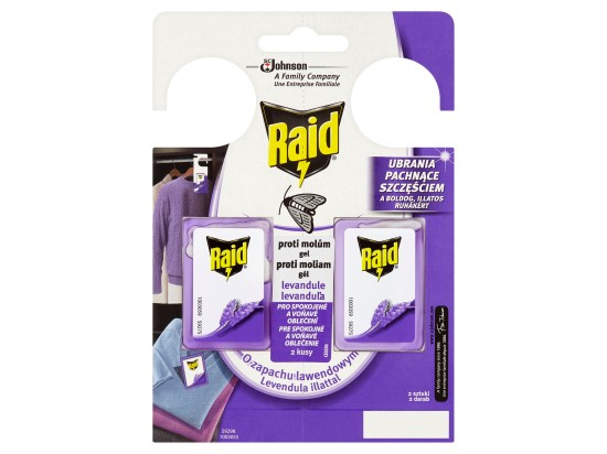 Raid Proti šatním molům s vůní levandule