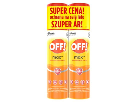 OFF! Max repelent (2x100ml/bal)