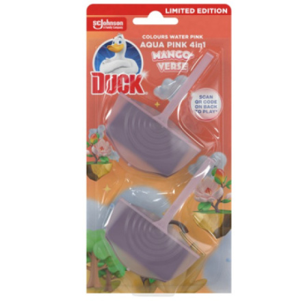 S.c.johnson Duck WC blok 4in1 Mango, 2x 36 ml