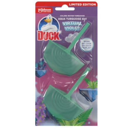 S.c.johnson Duck WC blok 4in1 Coloring Virtual, 2x 36 ml