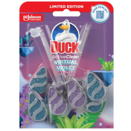 S.c.johnson Duck WC závěs Active Clean Duo Violet, 2x 36 g