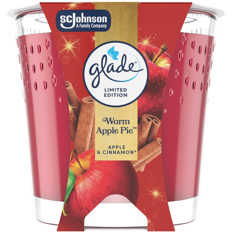 Glade Warm Apple Pie vonná svíčka