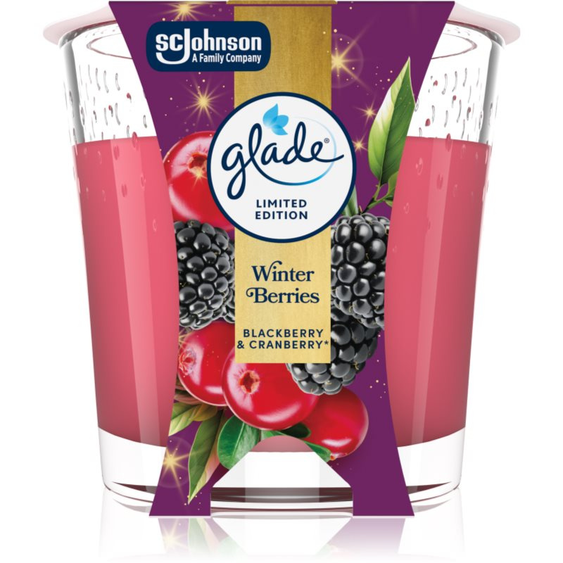 Glade Winter Berries vonná svíčka