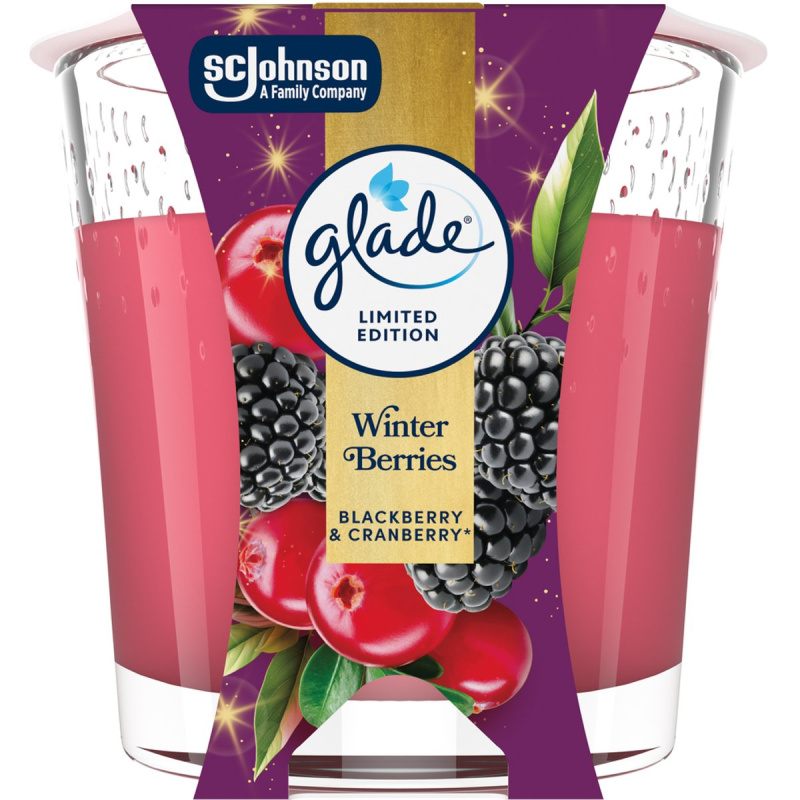 Glade Winter Berries vonná svíčka