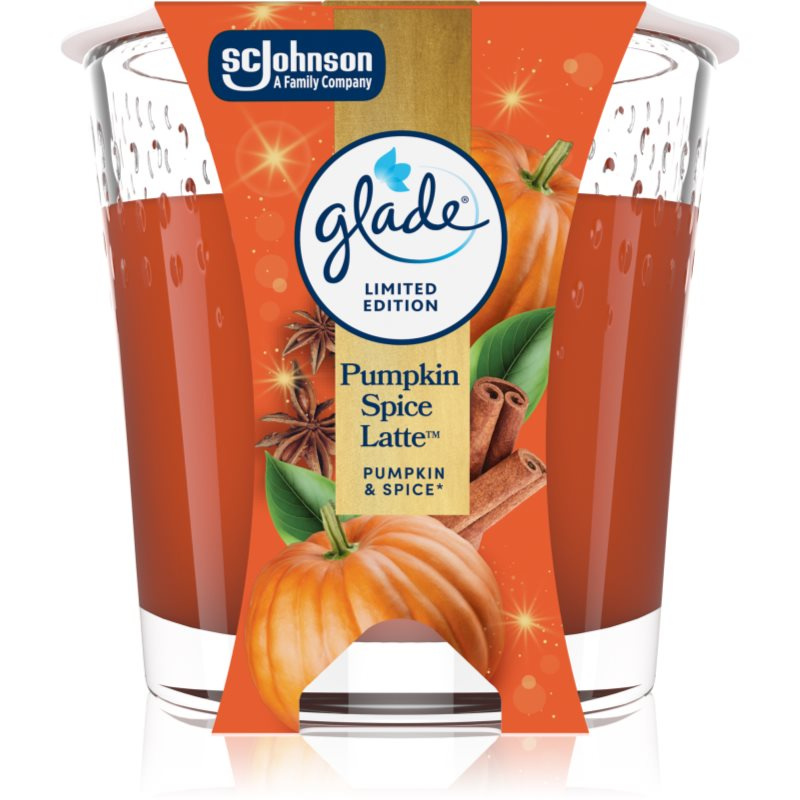 Glade Pumpkin Spice Latte vonná svíčka