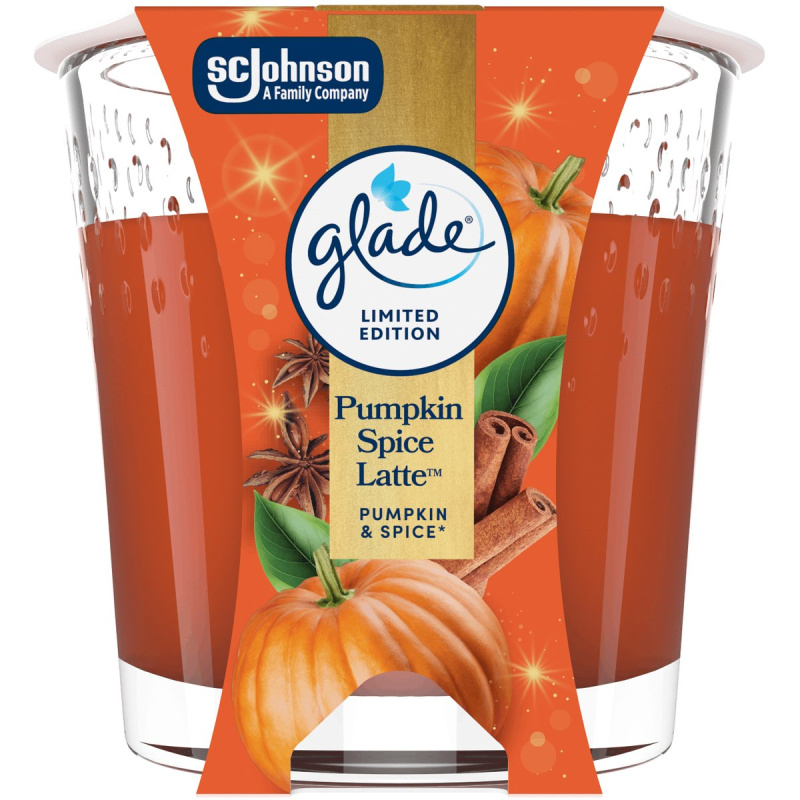 Glade Pumpkin Spice Latte vonná svíčka