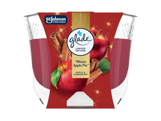 Glade Warm Apple Pie Maxi vonná svíčka