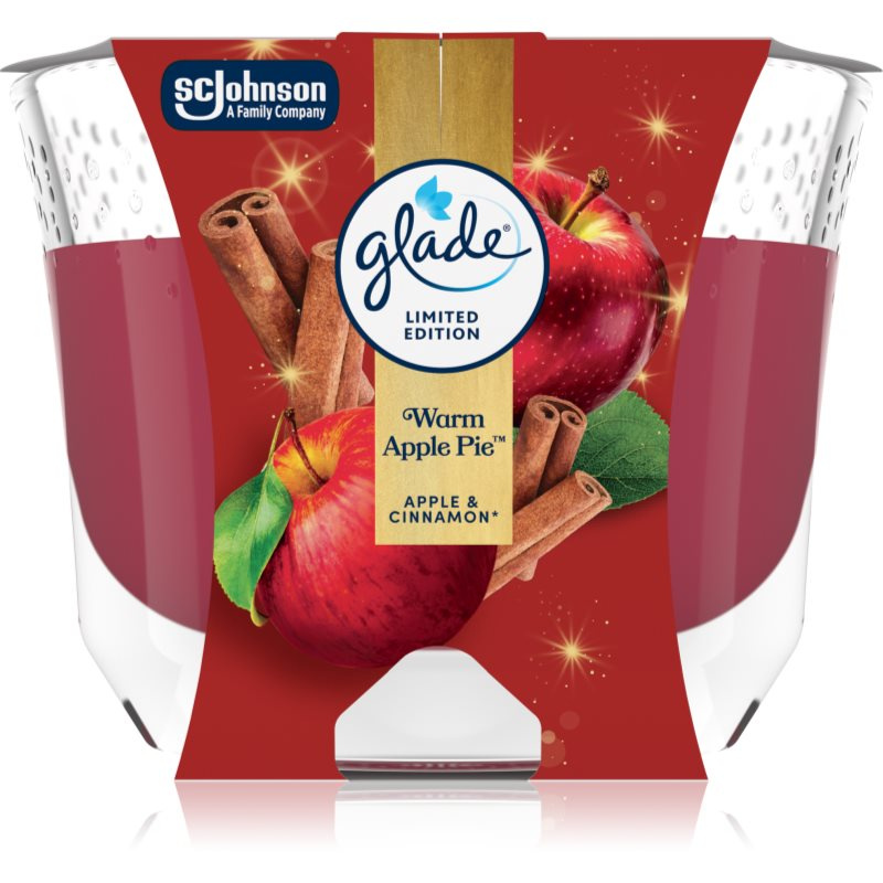 Glade Warm Apple Pie Maxi vonná svíčka