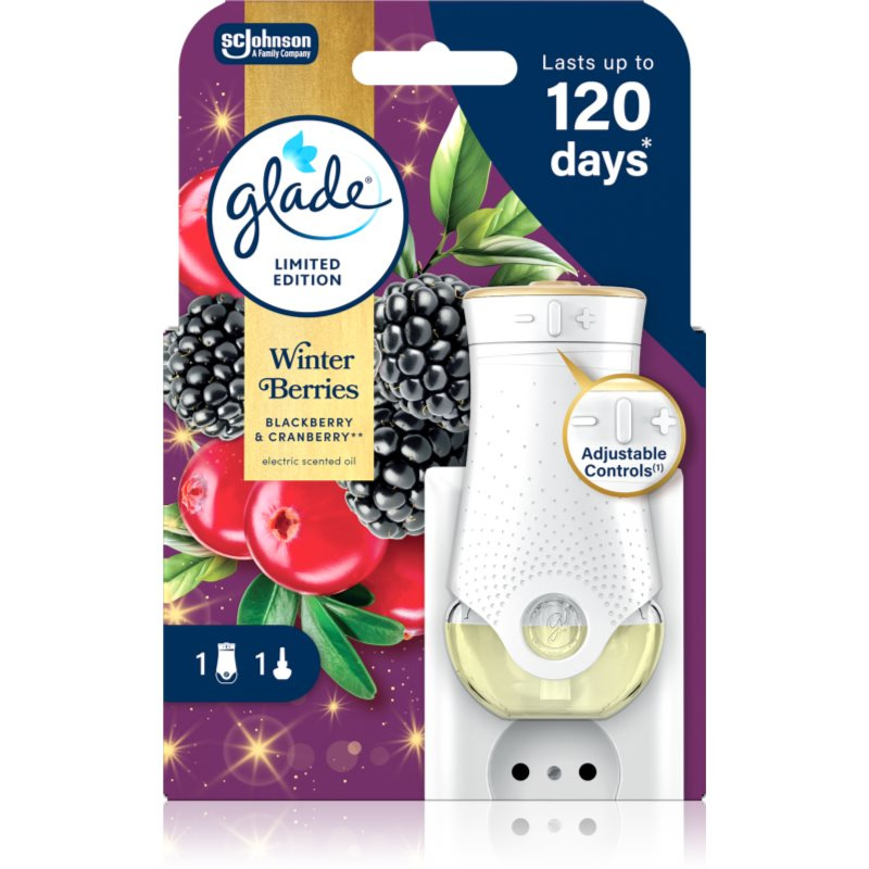 GLADE Winter Berries elektrický osvěžovač vzduchu 20 ml