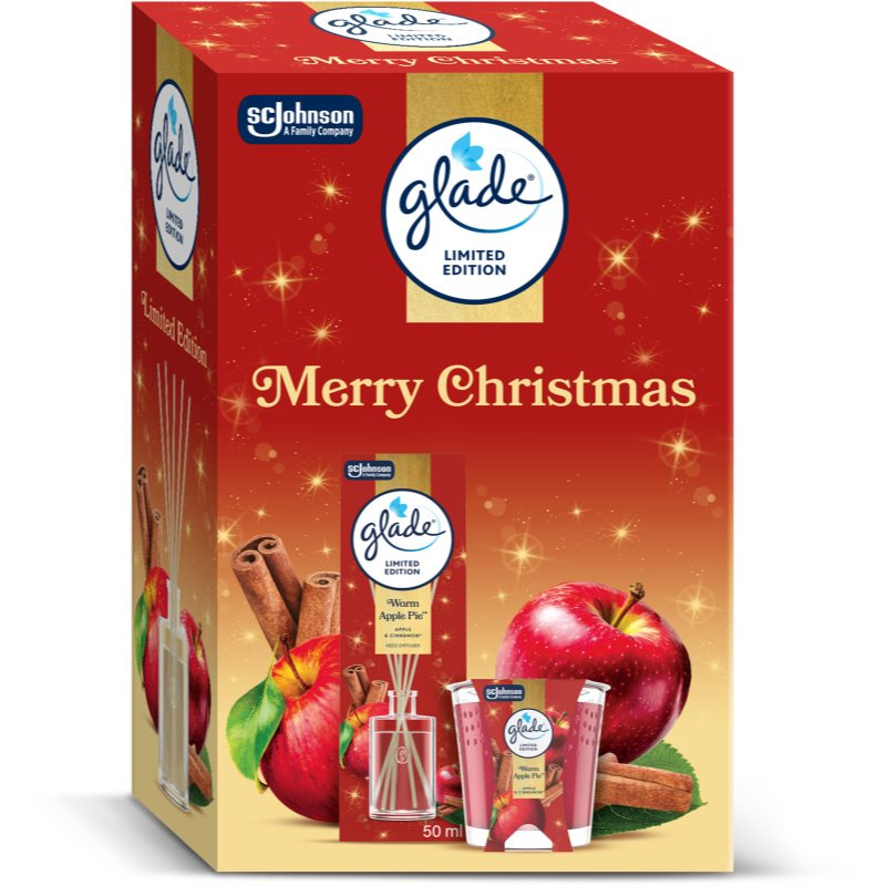 Glade Vánoční balíček vonné tyčinky a svíčky
