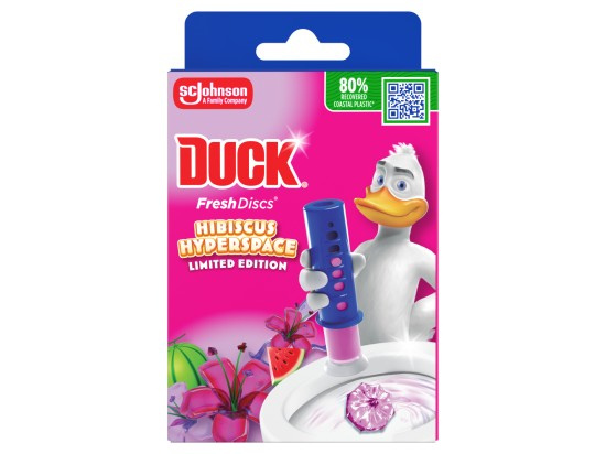 Duck Fresh Discs Hibiscus Hyperspace WC čistič