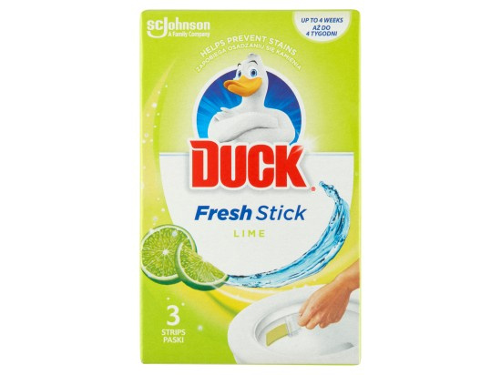 Duck WC pásky Fresh Stick Limetka, 3 ks
