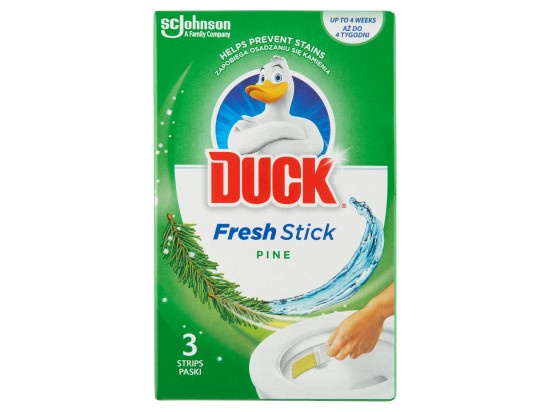 Duck WC pásky Fresh Stick Pine, 3 ks