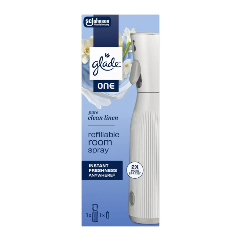 Glade ONE Room spray clean linen