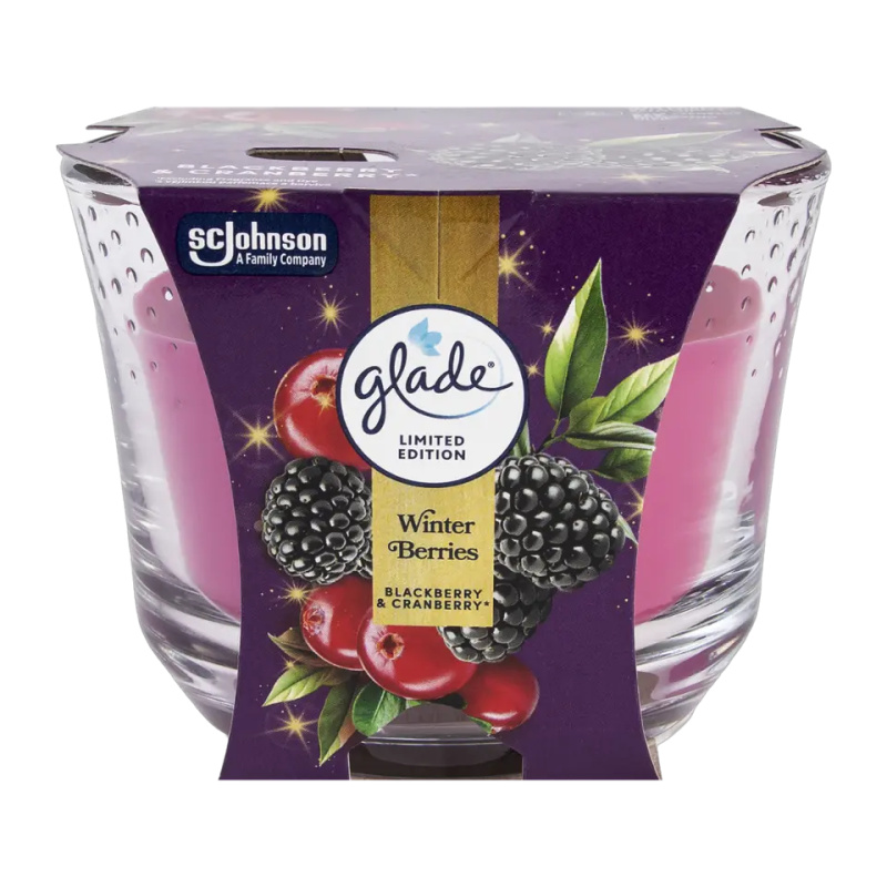 Glade Vonná svíčka Winter Berries 204 g 204 g