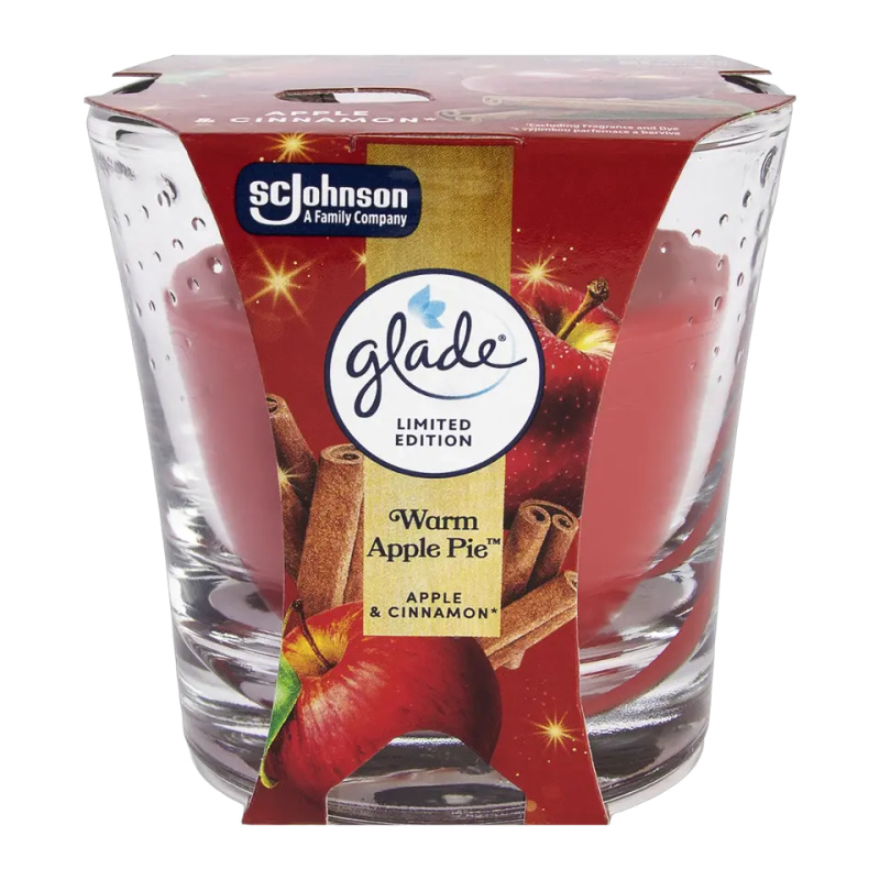 Glade Vonná svíčka Warm Apple Pie 112 g