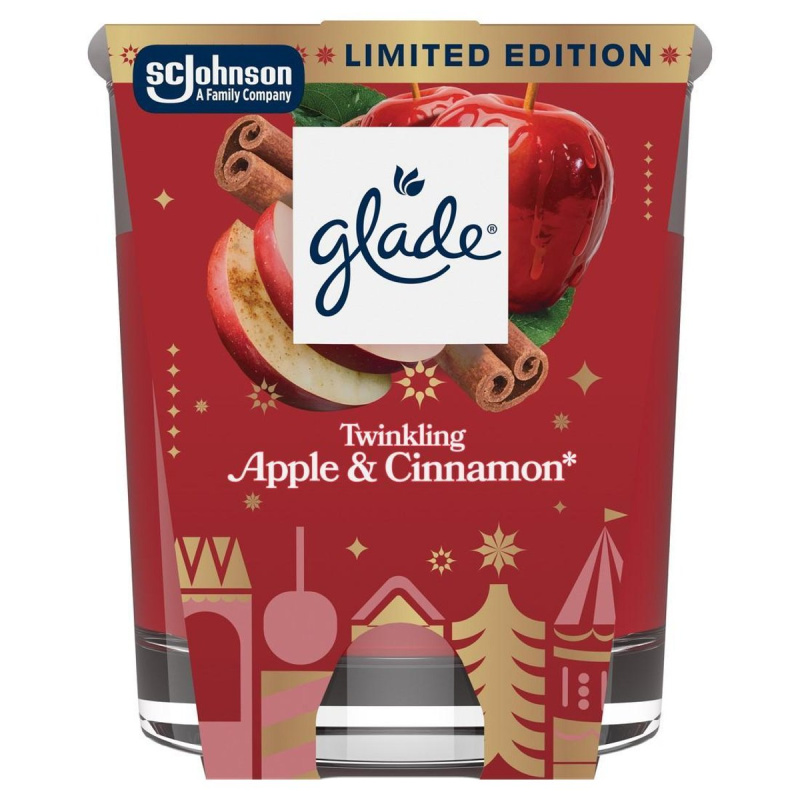 Glade Vonná svíčka Warm Apple Pie 112 g