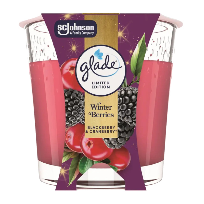 Glade Vonná svíčka Winter Berries 112 g