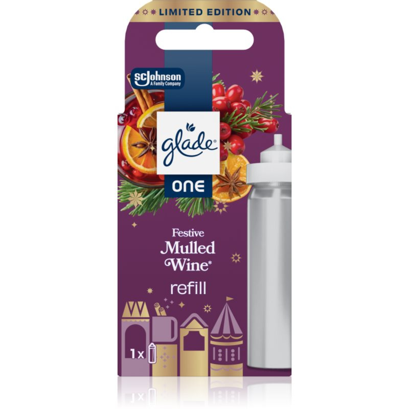 GLADE ONE Festive Mulled Wine náhradní náplň do osvěžovače vzduchu 10 ml
