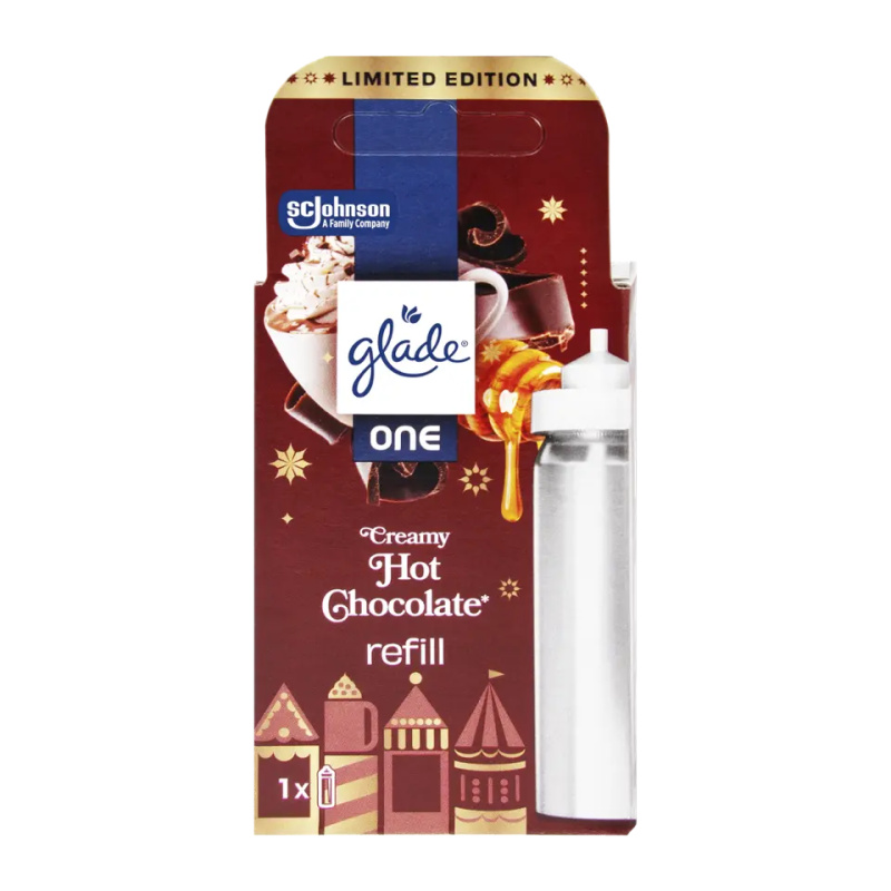 Glade Náhradní náplň do osvěžovače vzduchu Horká čokoláda 10 ml